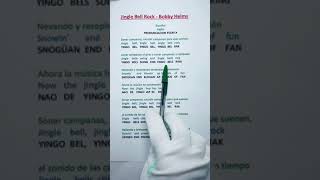 Download lagu PRONUNCIACION CANCION JINGLE BELL ROCK DE BOBBY HELMS #shorts mp3