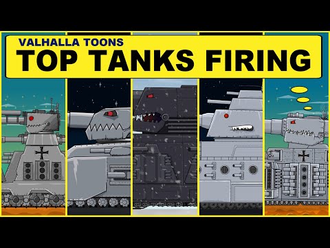 "Valhalla Toons Top Tanks Firing" Cartoons about tanks