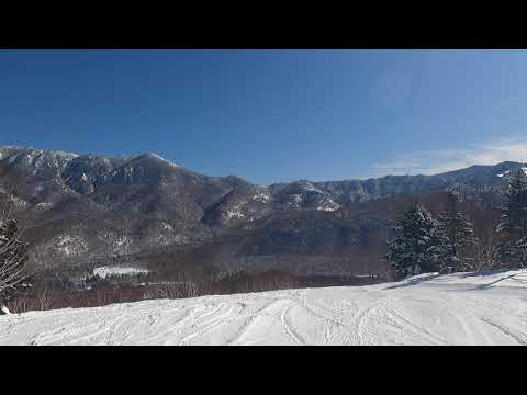 Video: 2021/1/25 焼額山スキー場  山頂から非圧雪の高難易度コーススーパージャイアントスラロームコースを通って最下部まで滑りきってみました。
