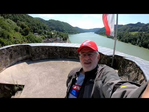 motorbiKing Austria - SARMINGSTEIN MAUTTURM DONAU STRUDENGAU - Motorrad Tour HONDA NC750X ADV 4K