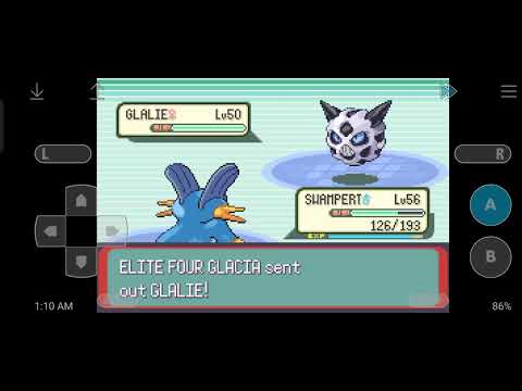 Elite 4 pokemon emerald but 4x speed