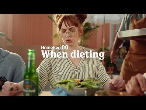 Heineken | 0.0 Reasons Needed | On a diet?