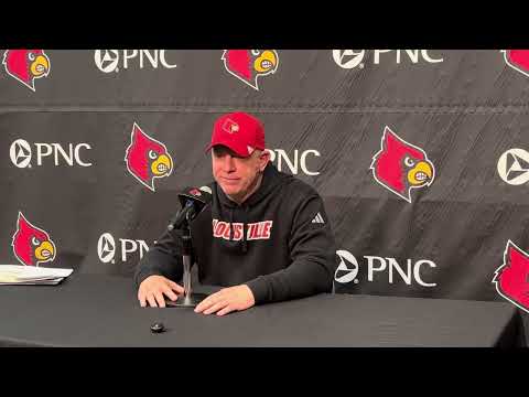 Louisville HC Jeff Brohm Postgame Presser vs. Cal (11/8/25)