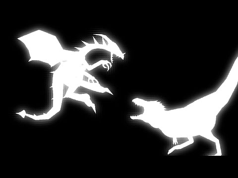 TYRANNOSAURUS REX VS DRAGON (entry to MatromX’s contest)