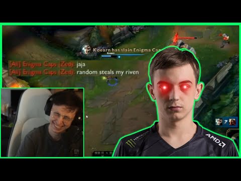 Caedrel Reacts To Old CAPS BMing FAKER