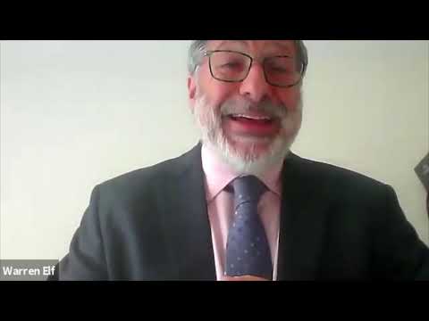 Rabbi Warren Elf, leader of the Southend and District Jewish Reform Synagogue