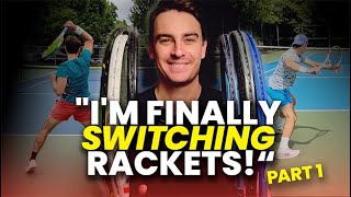 These are the rackets I'm considering switching to!! Racket Switch Journey Pt. 1 | Rackets & Runners