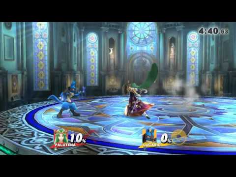 Heavenly Battle! Palutena vs Lucario (Pikafox vs LK) Smash 4