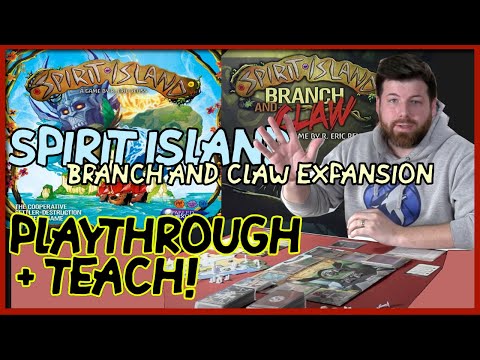 Spirit Island + Branch & Claw Expansion // Teach and Play!