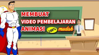 CARA MEMBUAT VIDEO PEMBELAJARAN ANIMASI DENGAN CARTOON ANIMATOR 4 | 💯GAMPANG 🔥