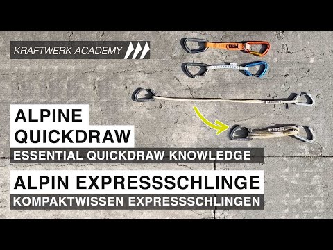 Alpin Expressschlinge - Kompaktwissen Expressschlingen