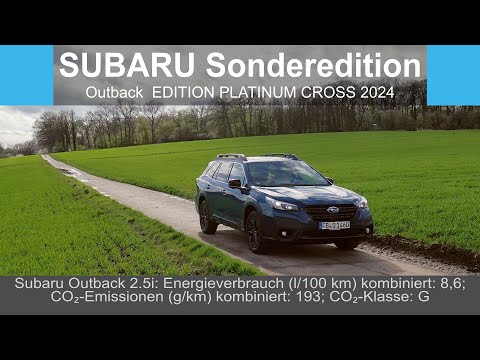 Subaru Outback Edition Platinum Cross | Not just one among many