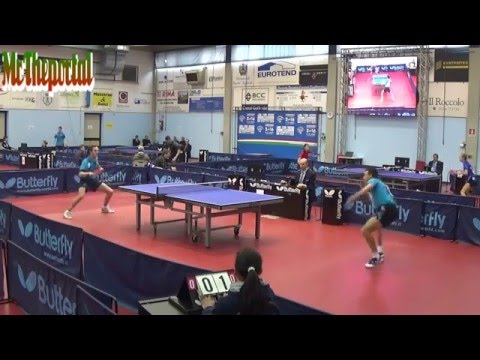 Table Tennis Italian Championships 2016 - Mihai Bobocica Vs Marco Rech Daldosso -