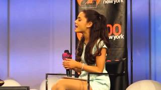 Ariana Grande singing 