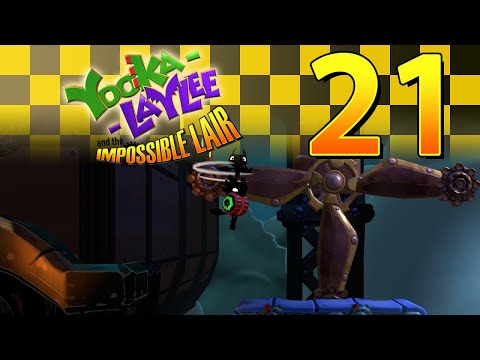 Let's Play Yooka-Laylee and the Impossible Lair - Part 21: You'll Get Caught Up In The... CROSSWIRE!