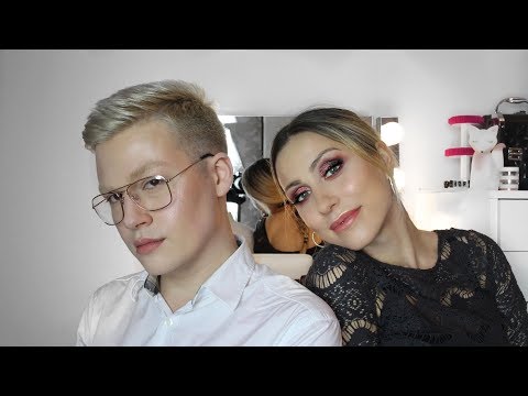 Make up Tutorial & chit chat w Milan Bauranov + Huda Beauty's 3D Highlighting Palettes GIVEAWAY