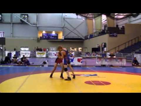 FILA Cadet Greco Final 50kg - Phillip Laux (Iowa) vs. James Flint (Florda).mp4