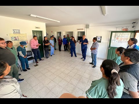 El ministro Mangione supervisó las nuevas obras en el hospital de La Poma