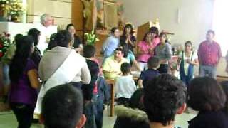 preview picture of video 'Rifa de Mayordomia y cargos en El Fresnito 2010'