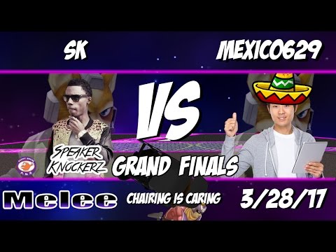 Chairing is Caring #6 3/28/17 - SK (Fox) vs. Mexico629 (Fox) - SSBM Grand Finals
