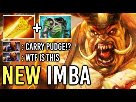 OMG! New Imba 7.20 Radiance Pudge vs PRO Anti-Mage Late Game Battle Epic Blind Hook 96% Dota 2