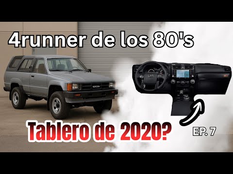 We put a new 4Runner dash in an '80s one. What a change! - 4Runner Swap EP -7