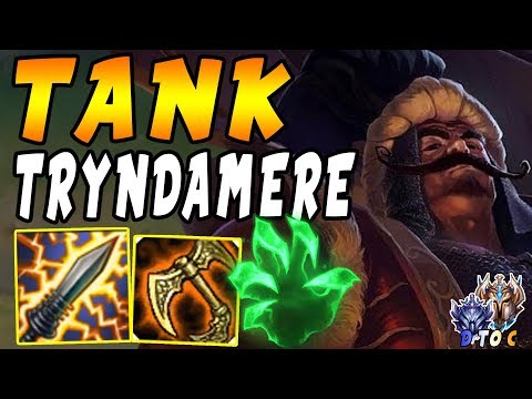 Tank Tryndamere with Grasp is back! Shiv + Tiamat = Tanky BURST Cleave! Main to Challenger #1