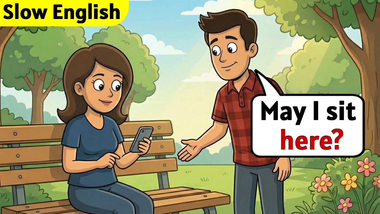 Daily English Conversations | Slow Speaking Practice for Beginners - YouTube video featuring the word video game