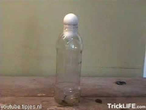 Grappige filmpjes humor kaarten, How do you get an Egg in a bottle,  funny humor