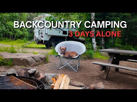 Camping in der Wildnis und Kochen einer epischen Mahlzeit!