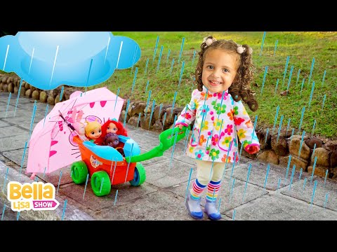 Chuva Chuva ♫ Música Bella Lisa Show | Rain Rain Go Away