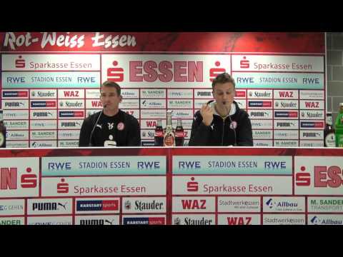 Pressekonferenz vor dem Niederrheinpokalspiel beim KFC Uerdingen 05