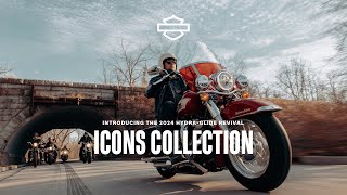 Introducing the 2024 Harley-Davidson Hydra-Glide Revival | Icons Motorcycle Collection