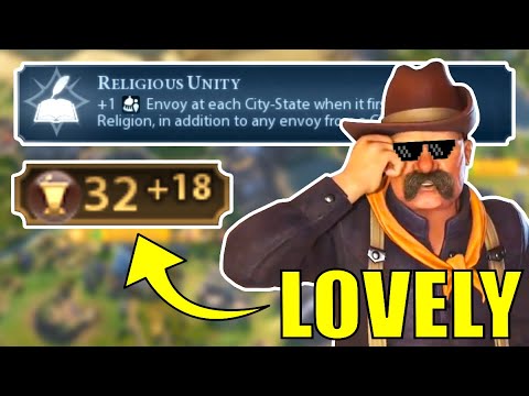 Civ 6 | We Haven't Even BEGUN To See How Broken This Combo Is!! – (#2 Deity America Civilization VI)