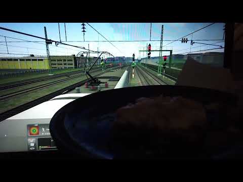MongoTV_10462 - Del 4 - Køre TRAIN SIMULATOR 2.JULEDAG NAT Med ICE Tog i TYSKLAND