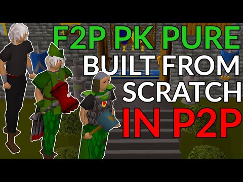 How to Build a Prodded F2P PK Pure in OSRS | Beginners F2P PK Guide | F2P Pure Built From Scratch