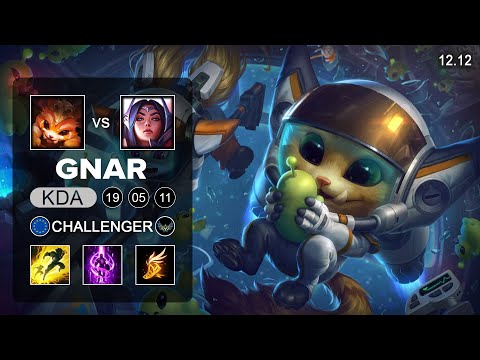 Gnar vs Irelia Top - EUW Challenger - Patch 12.12 Season 12
