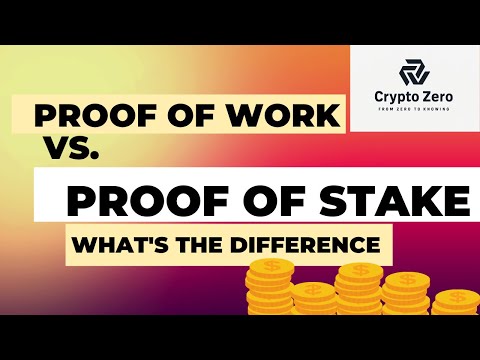 Proof of Work vs  Proof of Stake – What's the Difference