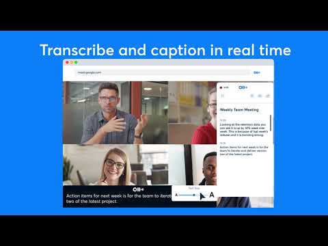 A.I.-powered transcription service Otter.ai can now record from Google Meet