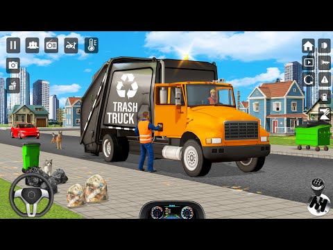 Trash Truck Games Simulator 3D Android [Game Play]