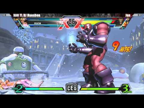 UMVC3 XAN TL DJ Huoshen vs Jan - CEO 2012 Tournament