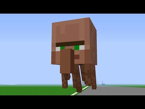Minecraft | Cursed Images 30 (Villager Ghasts)