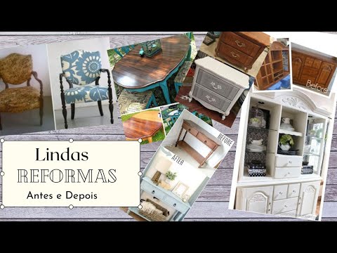 Before and after furniture makeover - Inspirations by Renata Clappis