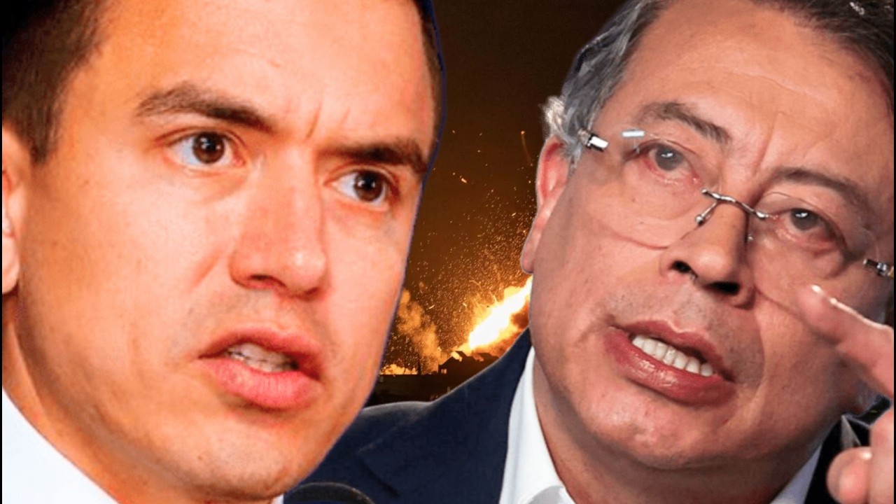 ¿VA a COMENZAR una GUERRA ENTRE COLOMBIA y ECUADOR?