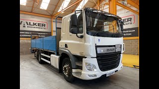 Dropside camion DAF CF330 *EURO 6*, 6X2 DROPSIDE FLATBED – 2016 – YX66 NFP de vânzare - Imagine 4 | Autoline RO Dropside camion DAF CF330 *EURO 6*, 6X2 DROPSIDE FLATBED – 2016 – YX66 NFP | Imagine 4 - Autoline