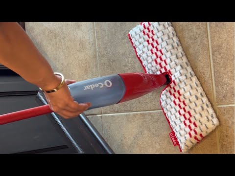 Detailed tutorial of O-Cedar spray mop, easy to use...