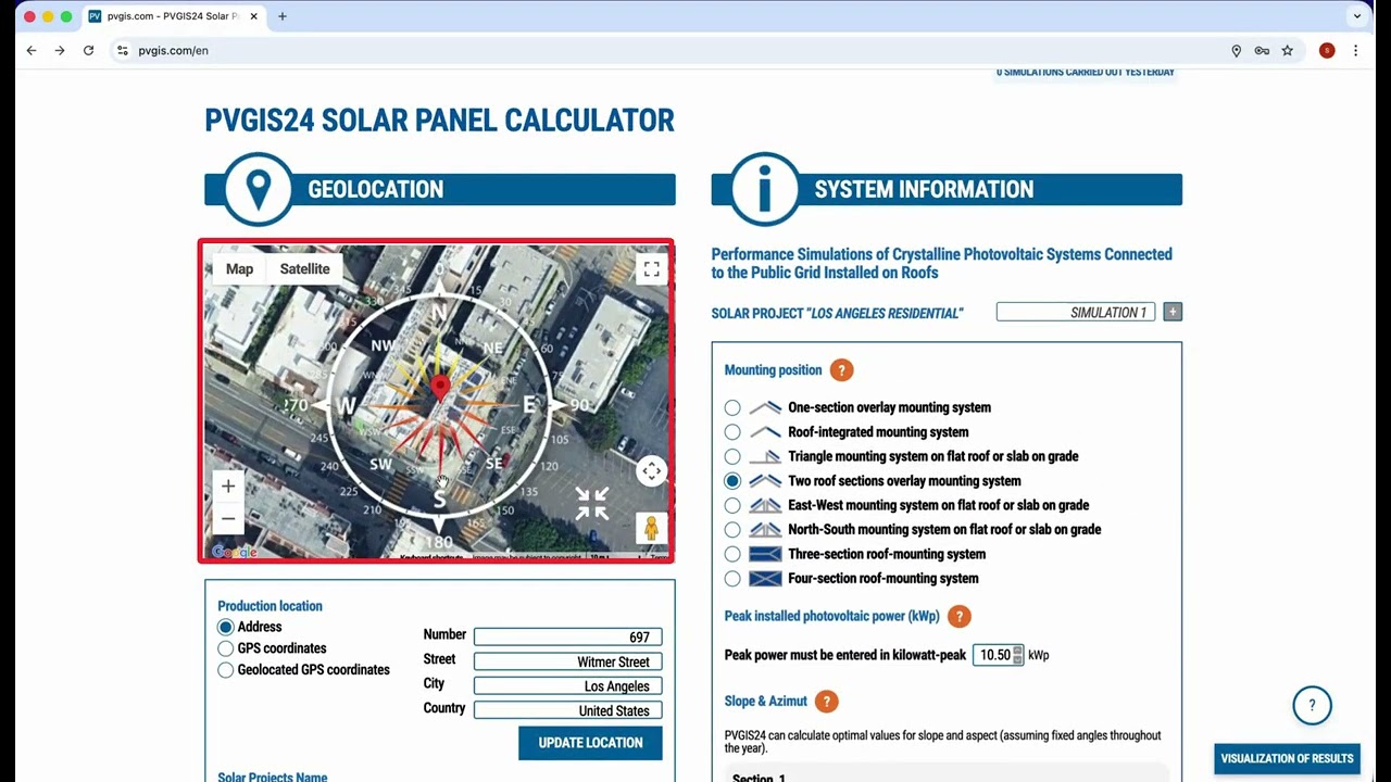 PVGIS.com: Solar Panel Production Simulation | PVGIS Tutorial (2026)