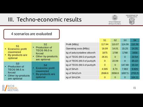 Optimal Portfolio of Products in a Polycrystalline Silicon Refinery