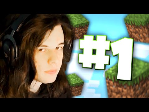 UMILD JOGA MINECRAFT UM BLOCO Ft. Scottonauta, Tiba e Law