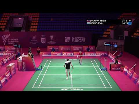 Match point - Eetu HEINO vs Milan DRATVA - MS R64 #EBC21​